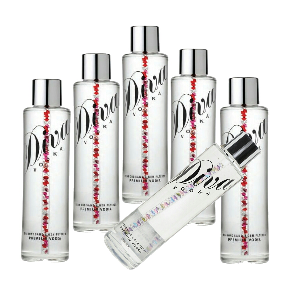 Diva vodka discount swarovski crystal